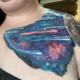 Custom tattoo cover-up by The Emperor of Cover-Ups, Arlington TX