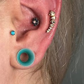 Piercing by The Emperor of Cover-Ups, Arlington TX