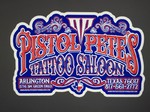 Pistol Pete's Tattoo Saloon Logo