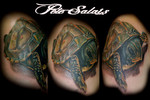 tattoo pistol petes tattoo saloon tattoo by pete salais best tattoo artist texas Tattoo shop tattoo studio 