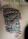 punisher skull tattoo pistol petes tattoo saloon tattoo by pete salais best tattoo artist texas Tattoo shop tattoo studio 