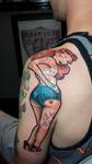 pin up with tattoos tattoo pistol petes tattoo saloon tattoo by pete salais best tattoo artist texas Tattoo shop tattoo studio 